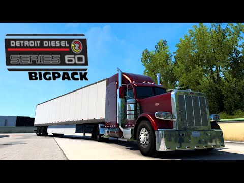 ATS 1.40 | Detroit Diesel 60 Straight Pipes BIGPACK | LINK in Description | Subcribe for Support Me