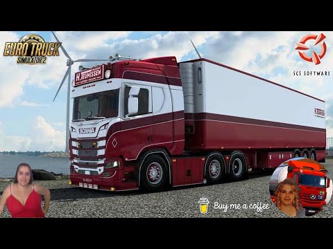 Euro Truck Simulator 2 (1.49) Scania R530 NG + Chereau H.Teunissen + DLC&#039;s &amp; Mods
