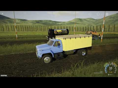 Farming Simulator 2019 mods Ford F800 cab swap dump