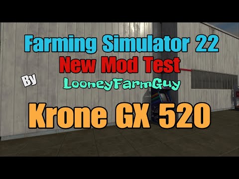 FS22 Krone GX 520 Tutorial