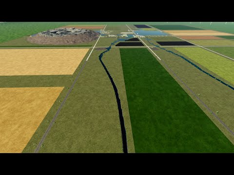 NEW MOD MAP - RICCIS CREEK: FARMING SIMULATOR 22 *FLY OVER*