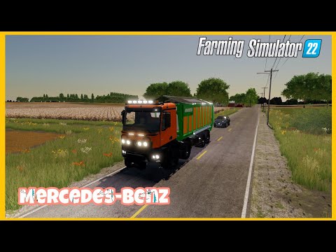 MERCEDES BENZ AROCS AGRAR - NEW FS22 MODS: FARMING SIMULATOR 22