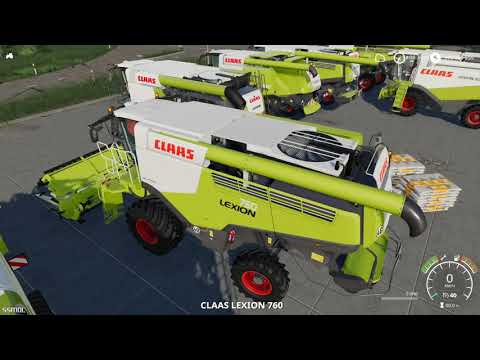 Farming Simulator 2019 mods CLAAS pack