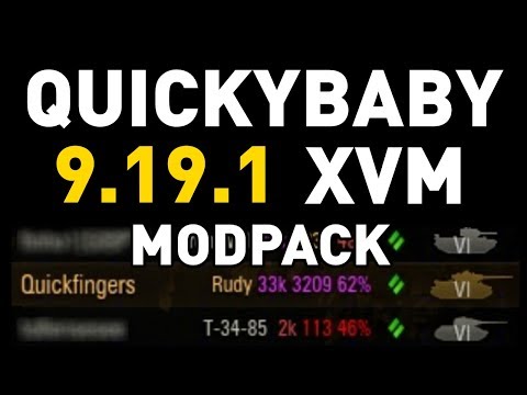 World of Tanks || 9.19.1 Mod Pack with XVM