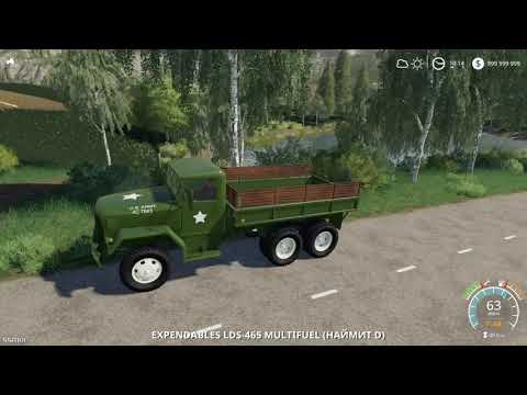 Farming Simulator 2019 mods AM GENERAL M35A2