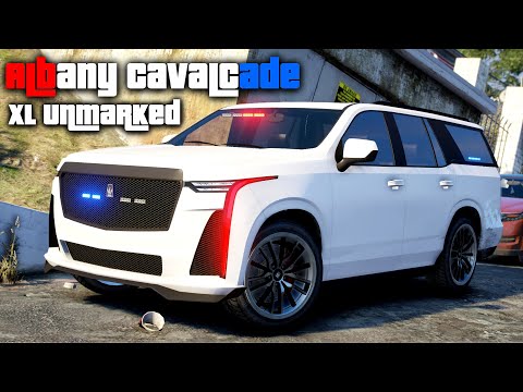 Albany Cavalcade XL Unmarked - GTA 5 Lore Friendly Car Mod + Download Link!