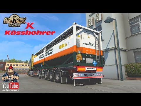 [ETS2 v1.46] Kassbohrer Container Trailer SHG.S