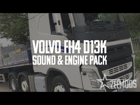 [ETS2] Volvo FH4 D13K Sound &amp; Engine Pack
