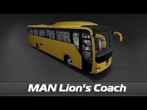 Мод MAN Lion&#039;s Coach для BeamNG.drive