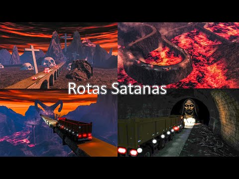 [Hell Road] Rotas Satanas Map Mod For ETS2 1.41,1.42 [Map Review] [Paid Map]