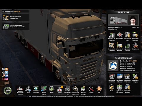 088/07/0118/2022 RODONITCHO MODS ETS2 1.45.0.48S PROFILE TANDEM BY RODONITCHO MODS 1.0 1.45