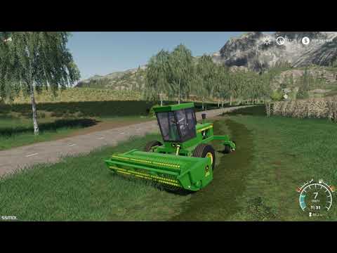 Farming Simulator 2019 mods John Deere Windrower